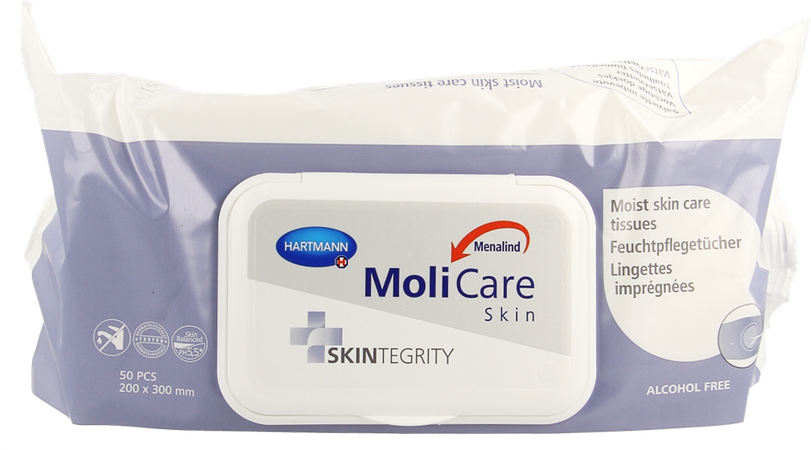 Molicare Skin Serv.impregnées 50 P/s