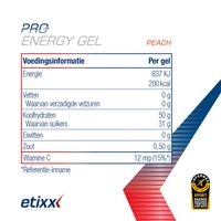 ETIXX Etixx Double Carb Energy Gel Proline Peach 12x60ml