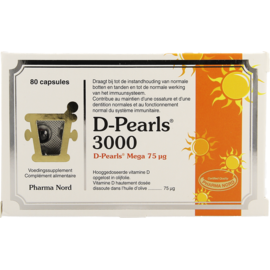 PHARMANORD D-pearls 3000 Caps 80