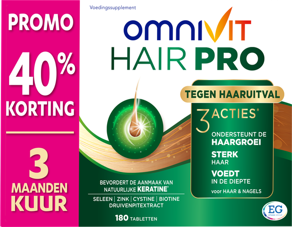 Omnivit Hair Pro Tabl 180 Promo -40%