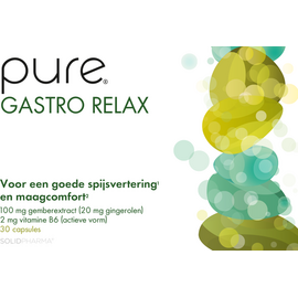 Pure by Solidpharma Pure Gastro Relax Caps 30 Vervangt 3518-412