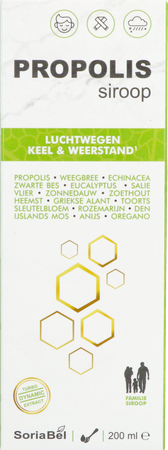 SORIA Soria Propolis Siroop Fl 200ml