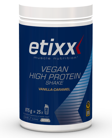 Etixx Vegan High Prot.shake Vanil.caramel Pdr 875g