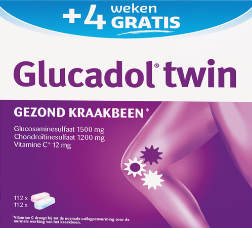 Glucadol Twin Tabl 2x112 Nf Promo