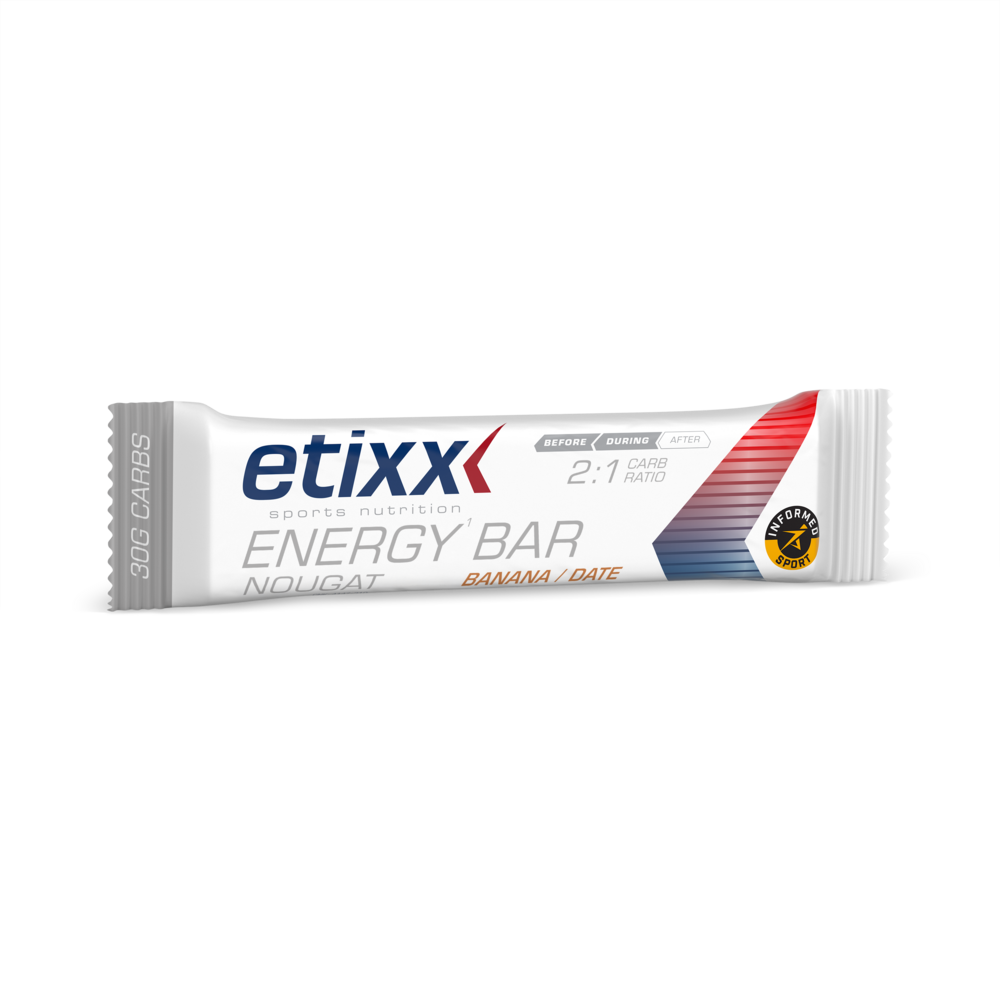 ETIXX Etixx Energy Bar Nougat Banana Date 12x37g