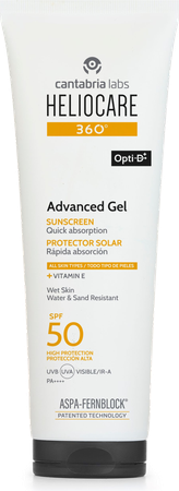 Heliocare 360° Advanced Gel Spf50+ Tube 250ml