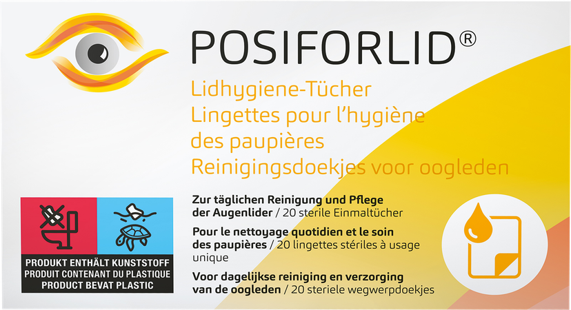 Posiforlid Reinigingsdoekje Oogleden            20