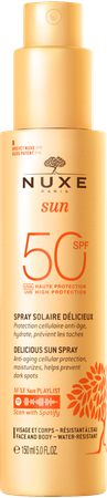 Nuxe Sun Spray Delicieux Ip50 Visage&corps150ml
