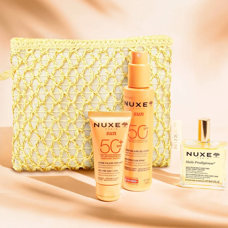 Nuxe Nuxe Trousse Sun Summer Silky Routine 3 Prod.