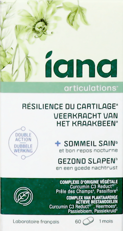 Iana Iana Veerkrachtig Kraakbeen&gezonde Slaap Tabl60