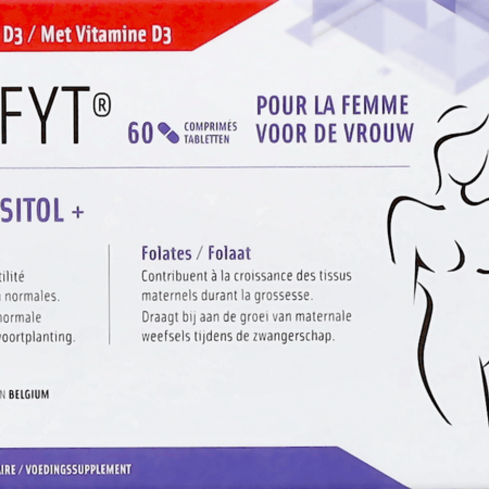 farmafyt Ovafyt Myo-inositol Folaat Zink Vit D Tabl 60