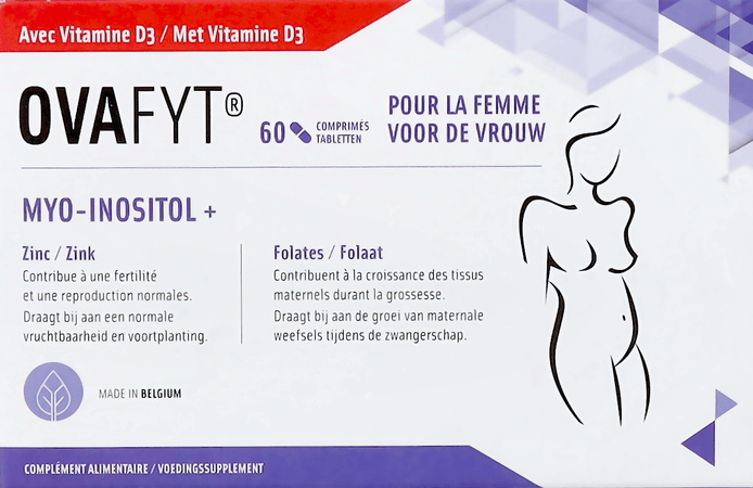 farmafyt Ovafyt Myo-inositol Folaat Zink Vit D Tabl 60