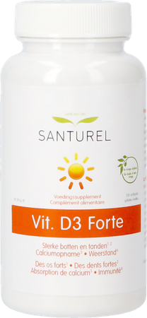 Santurel Santurel Vitamine D3 Forte Caps 120