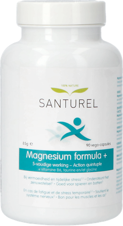 Santurel Santurel Magn. Form.+vit. B6 Taur.&glicine Caps90
