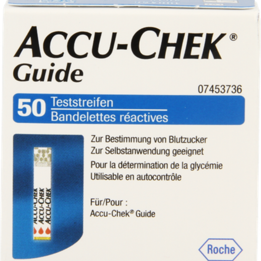 Accu-Chek Accu Chek Guide Tests 50 Bandes