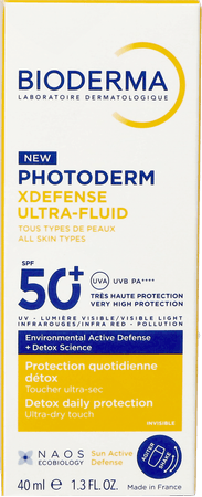 BIODERMA Bioderma Photoderm Xdefense Ultra-fluid Spf50+40ml