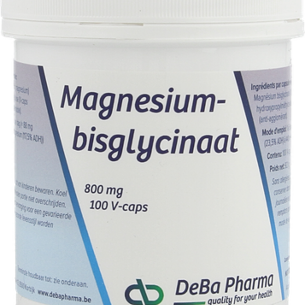 Magnesium Bisglycinate 800mg V-caps 100