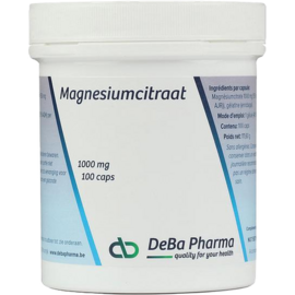 DEBAPHARMA mg Citraat V-caps 100 1000mg Deba