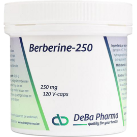 DEBAPHARMA Berberine 250mg V-caps 120 Deba