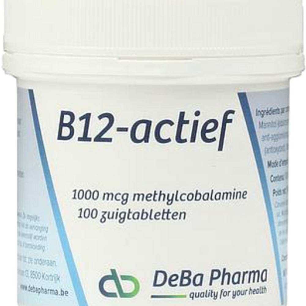 Vitamine B12 1000mcg Methylcobalam. Comp Sucer 100