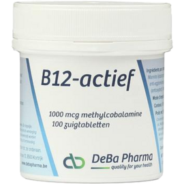 Vitamine B12 1000mcg Methylcobalam. Comp Sucer 100