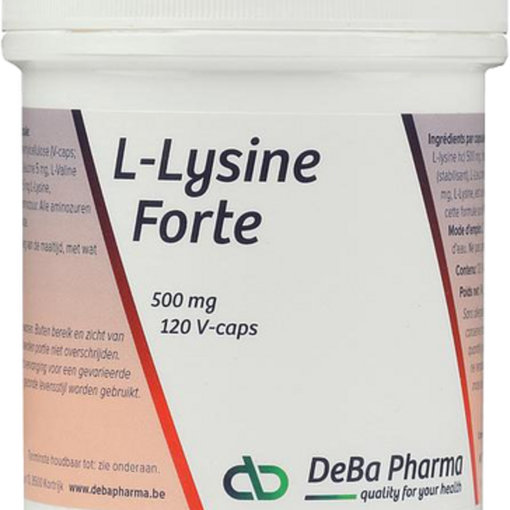 l-lysine Forte Caps 120 Deba
