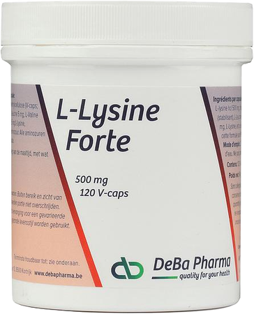 l-lysine Forte Caps 120 Deba
