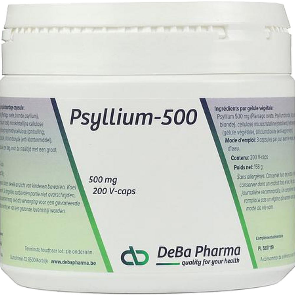 Psyllium Caps 200 Deba