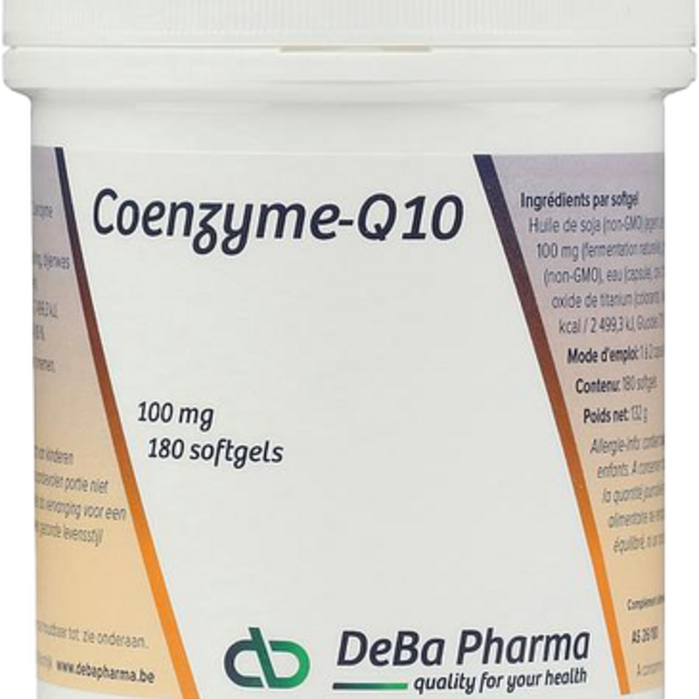 Q10 100mg Softgels 180 Deba
