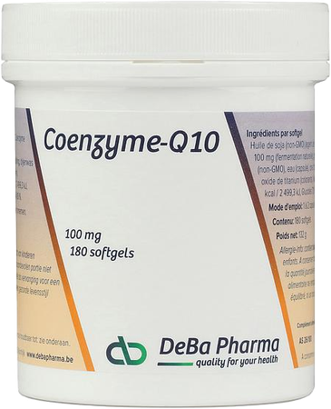 Q10 100mg Softgels 180 Deba