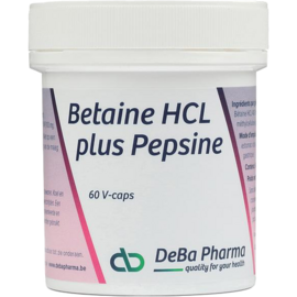 Betaine Hcl + Pesine V-caps 60 Deba