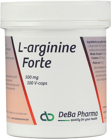 l-arginine Caps 100x500mg Deba
