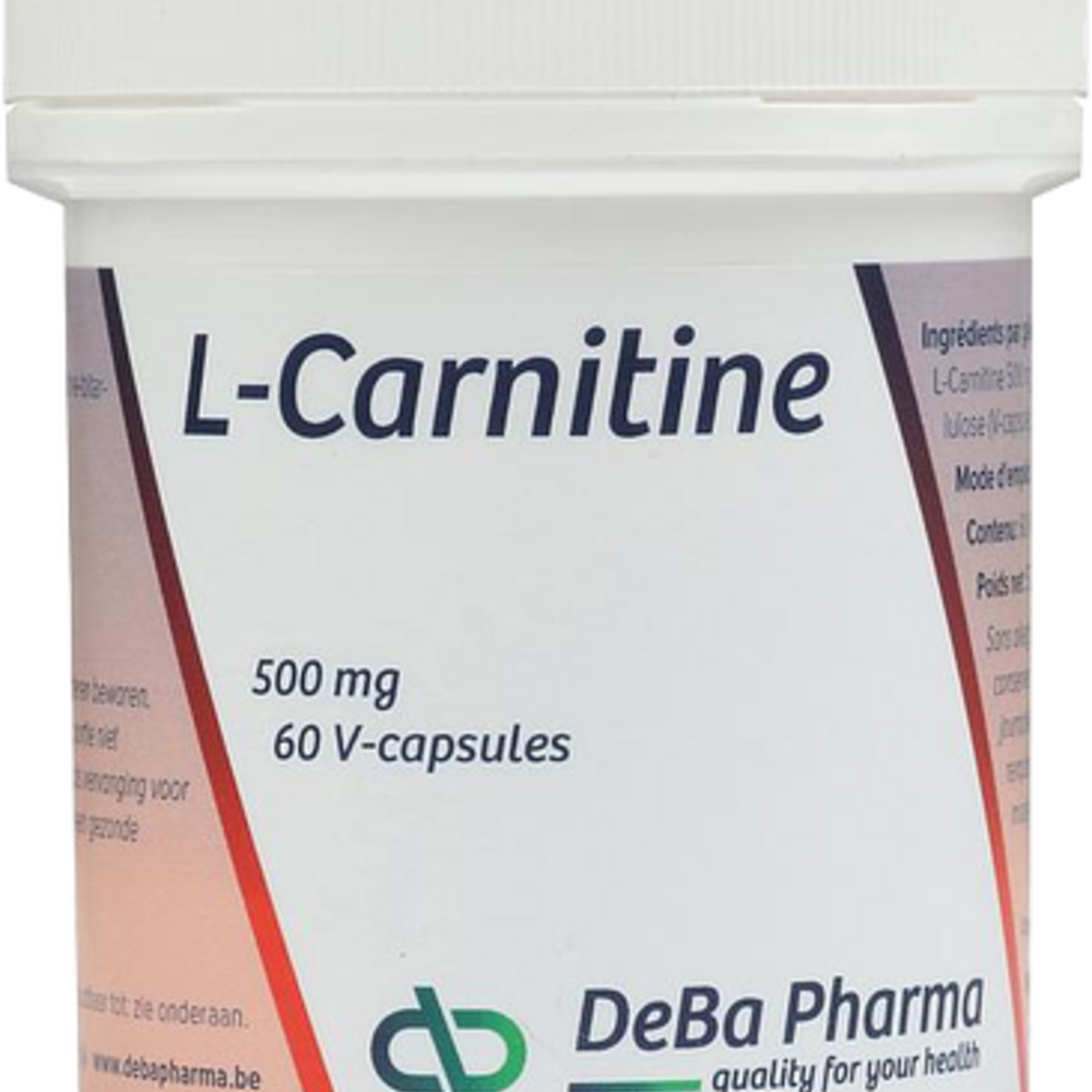 l-carnitine Caps 60x500mg Nf Deba
