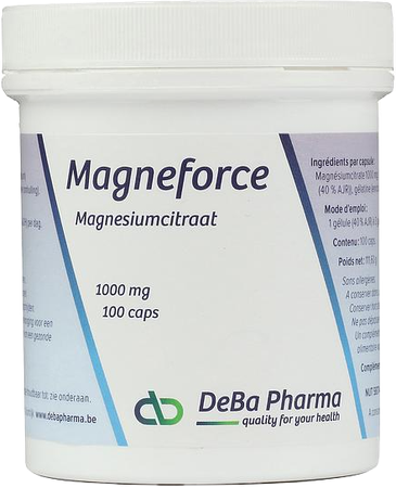 Magneforce Caps 100x750mg Deba