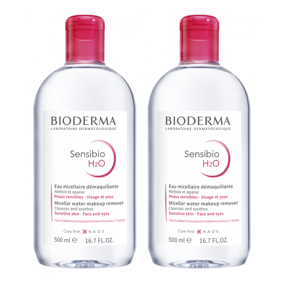 BIODERMA Bioderma Sensibio H2o 2x500ml Prix Special