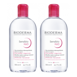 BIODERMA Bioderma Sensibio H2o 2x500ml Prix Special