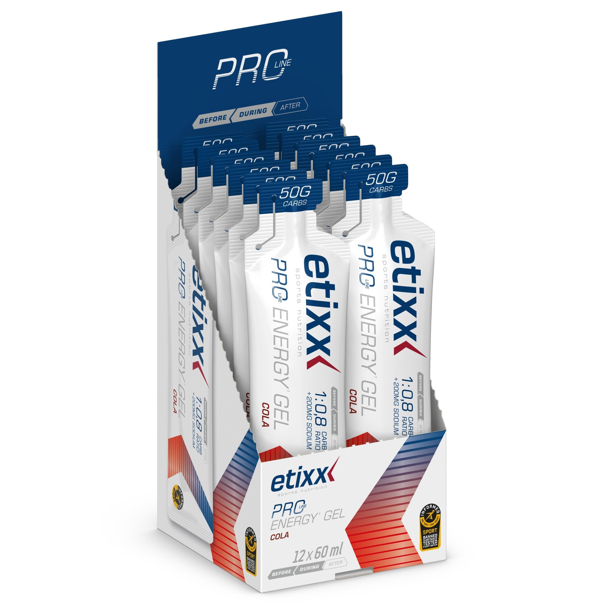 ETIXX Etixx Pro Line Energy Gel Cola 12x60ml