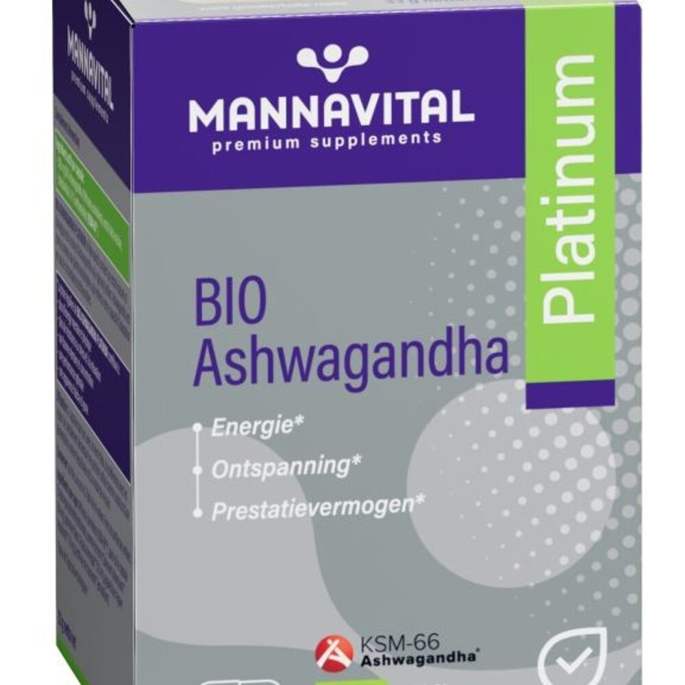 MANNAVITAL Mannavital Ashwagandha V-caps 60