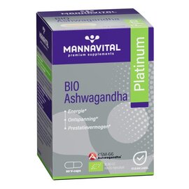 MANNAVITAL Mannavital Ashwagandha V-caps 60