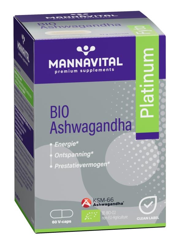 MANNAVITAL Mannavital Ashwagandha V-caps 60