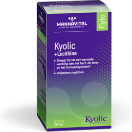 MANNAVITAL Mannavital Kyolic + Lecithine Caps 200