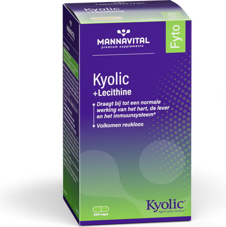 MANNAVITAL Mannavital Kyolic + Lecithine Caps 200