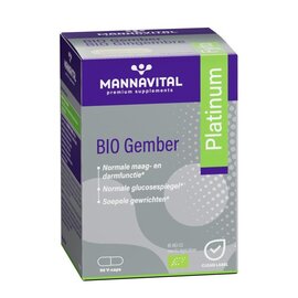 MANNAVITAL Mannavital Gingembre Platinum V-caps 90