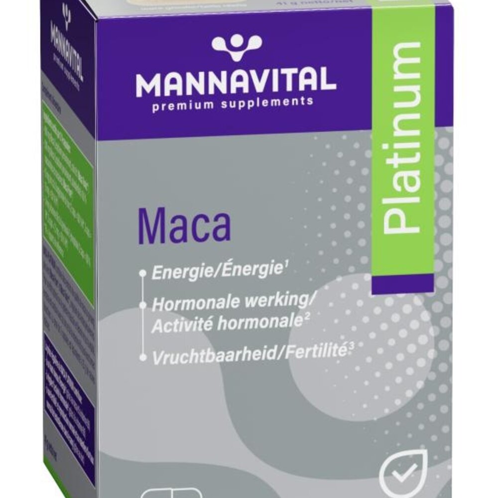 MANNAVITAL Mannavital Maca Platinum V-caps 60