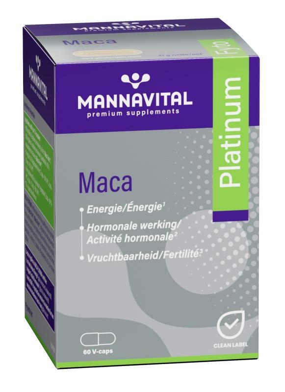 MANNAVITAL Mannavital Maca Platinum V-caps 60