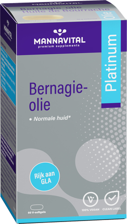 MANNAVITAL Mannavital Bernagie Olie V-softcaps 60