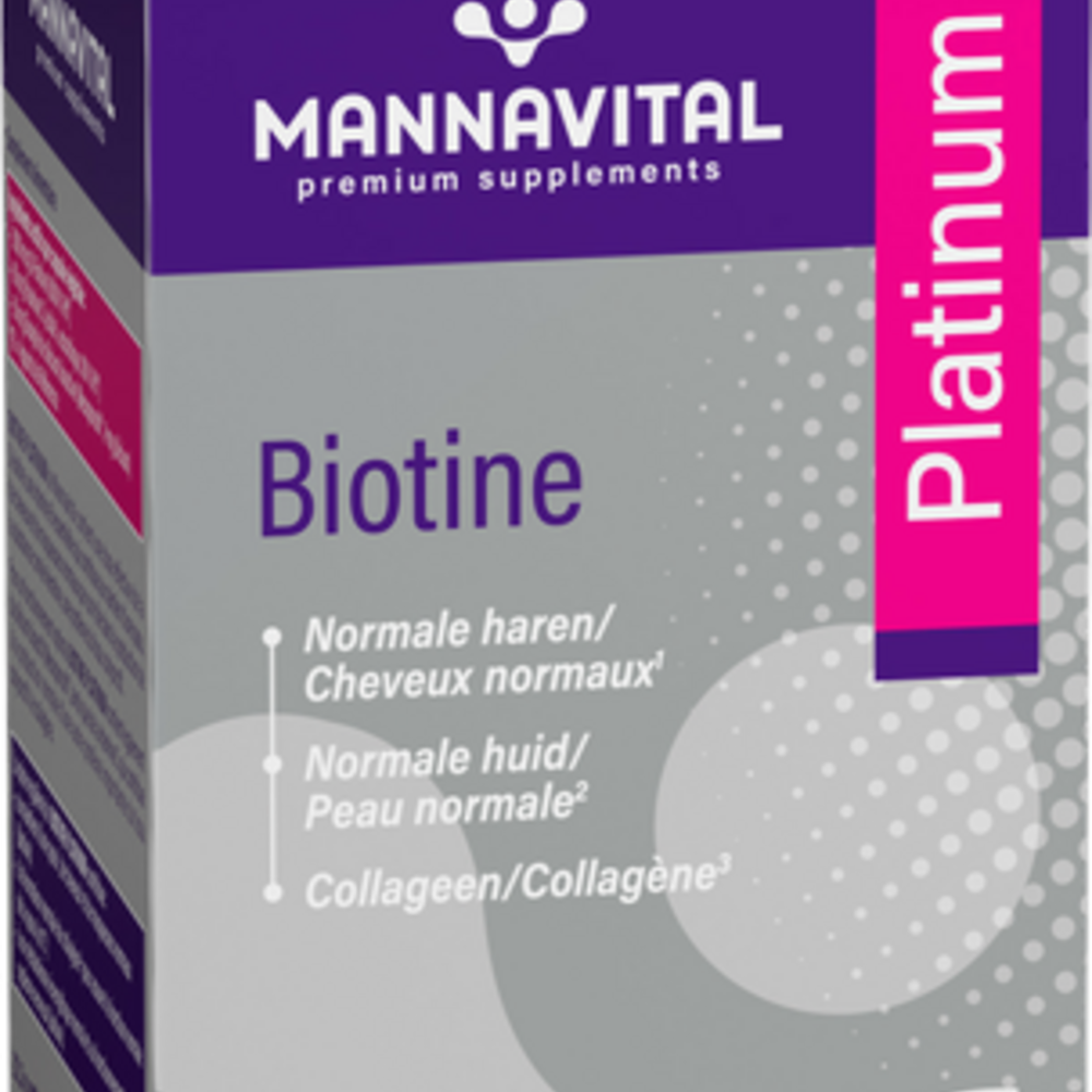 MANNAVITAL Mannavital Biotine Platinum V-caps 60