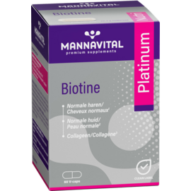 MANNAVITAL Mannavital Biotine Platinum V-caps 60