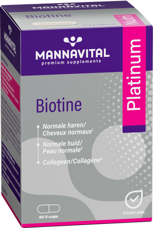 MANNAVITAL Mannavital Biotine Platinum V-caps 60