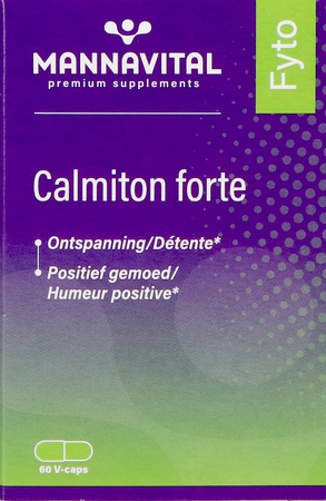 MANNAVITAL Mannavital Calmiton Forte V-caps 60